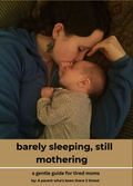 Barley sleeping, still mothering